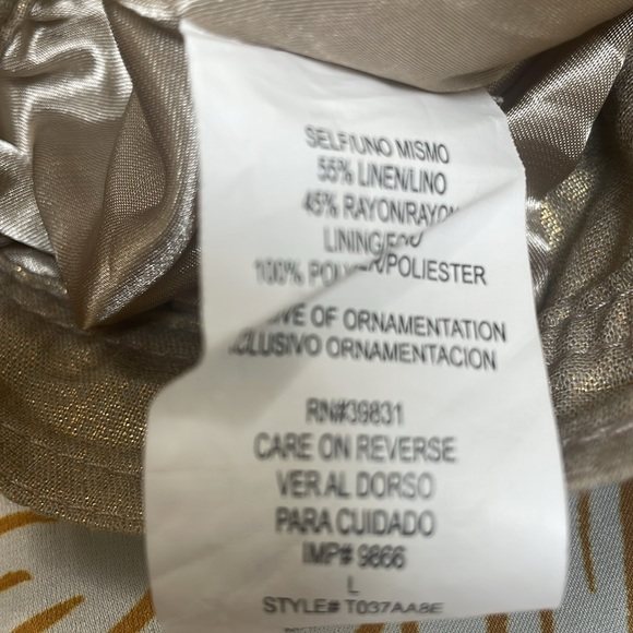 Jolt (Neiman Marcus) khaki/gold juniors vintage jacket / L / Excellent condition - Picture 17 of 17